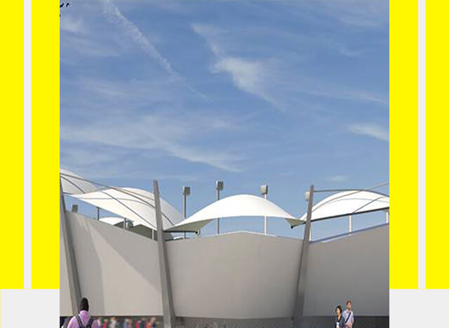 پروژه معماری استادیوم فوتبال