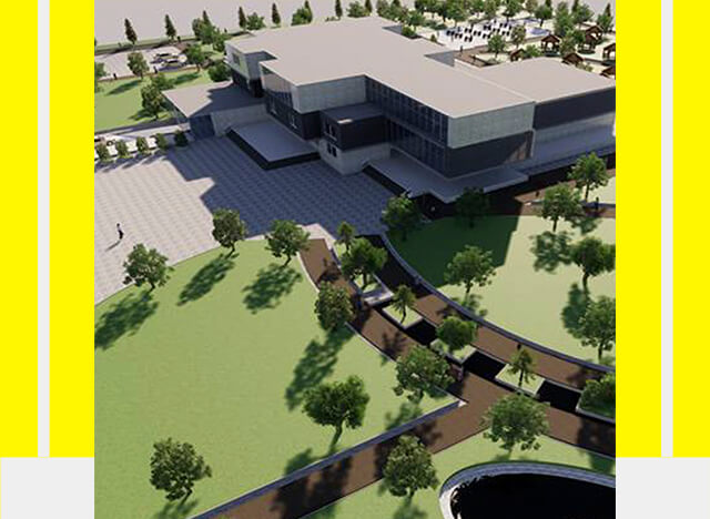 پروژه معماری کتابخانه ملی فاز یک